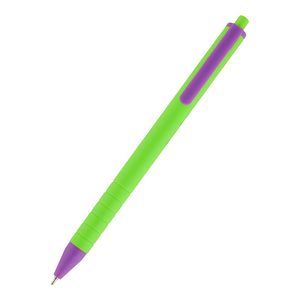 Ручка масляная автоматическая 0.7 мм Reporter Color Axent AB1069-02-A синяя - Фото 4
