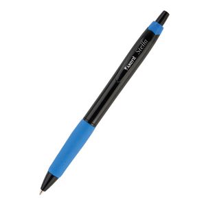 Ручка масляна автоматична Stella 0.7 мм Axent AB1061-02-А синя - Фото 1