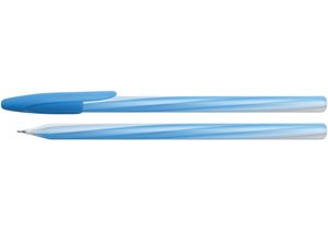 Ручка масляна FRESH UP 0.7 мм Optima O15673(синій) - Фото 1