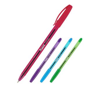 Ручка масляна Line 0.7 мм Axent AB1060-02-А синя