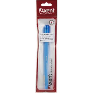 Ручка масляна Mellow, синє чорнило, 0.7 мм, полібег AXENT AB1064