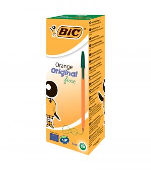 Ручка кулькова Orange 20 шт BIC bc119911011 - Фото 2