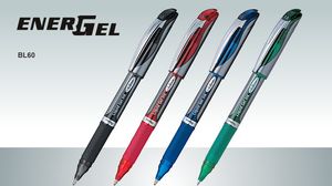 Ручка ролер 1мм Pentel EnerGel BL60 - Фото 1