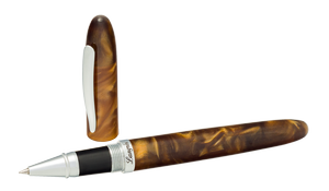 Ручка-роллер Titan т.коричневый в подарочном футляре LS.412000-19 Langres - Фото 1