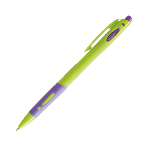 Ручка шариковая автоматическая 0.7 мм синяя Zibi ZB.2101-01 - Фото 9