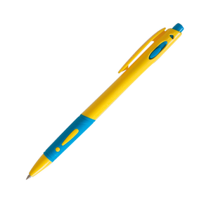 Ручка шариковая автоматическая 0.7 мм синяя Zibi ZB.2101-01 - Фото 11