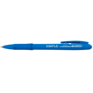 Ручка шариковая автоматическая 0.7 мм SIMPLE Buromax BM.8213 синяя