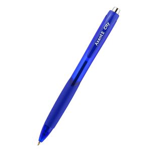 Ручка шариковая автоматическая City Axent AB1082-02-A(синяя)