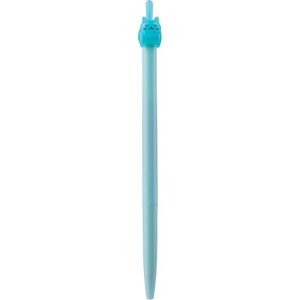 Ручка шариковая автоматическая синяя Pets Cat Kite K19-030-01 - Фото 1