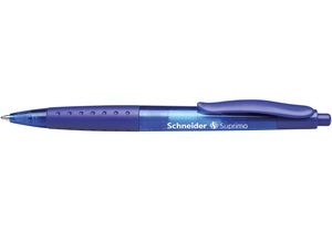 Ручка шариковая автоматическая SUPRIMO 0.7 мм Schneider S135603 синяя
