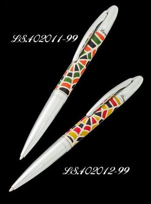 Ручка шариковая Mosaic ассорти в подарочном футляре LS.402011-99 Langres - Фото 2