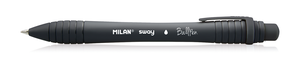 Ручка шариковая SWAY Rubber Touch 1.0 мм Milan ml.17657010219 черный