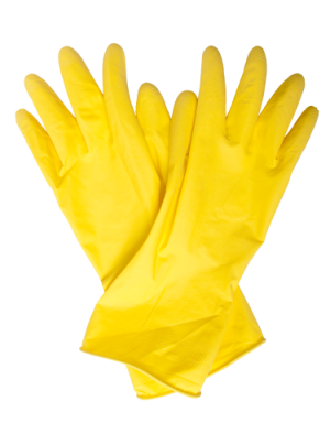 Перчатки хозяйственные Buroclean размер L 10200302