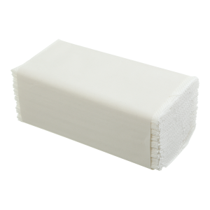 Полотенца бумажные PAPERO RV035 V-образные 23х24.5 см 1 слой 150 листов белые целлюлозные