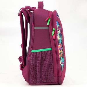 Рюкзак школьный каркасный Flowery K18-703M-2 - Фото 2