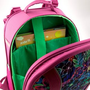 Рюкзак школьный каркасный Flowery K18-703M-2 - Фото 7