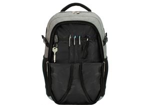 Рюкзак-сумка 2в1, анатомическая спинка, унисекс, два отделения, 48х32х15 см, полиэстер, Optima O96908 - Фото 15