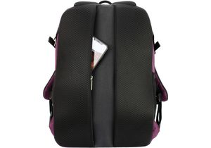 Рюкзак-сумка 2в1, анатомическая спинка, унисекс, два отделения, 48х32х15 см, полиэстер, Optima O96908 - Фото 5