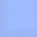 Салфетки голубые, 3 слоя, 33х33 см, 20 шт, Марго, 0126273