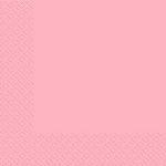 Серветки рожеві, 2 шари, 33х33 см, 200 шт, Марго, 0126466