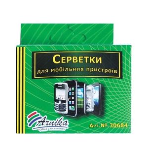 Серветки універсальні для мобільних пристроїв 10 шт. Arnika 30684 - Фото 1