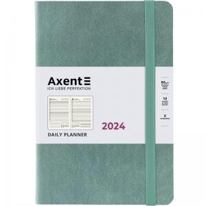 Щоденник датований 2024 Partner Soft Nuba A5 сіро-блакитний AXENT 8817-24-48-A