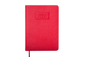 Ежедневник датированный 2020 AMAZONIA, A6, BUROMAX BM.2528 - цвет: красный