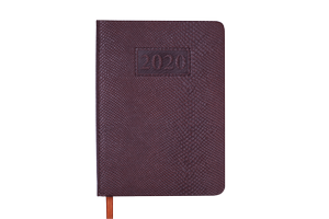 Ежедневник датированный 2020 AMAZONIA, A6, BUROMAX BM.2528 - цвет: красный