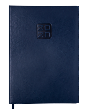 Щоденник датований 2020 BRAVO (Soft), А4, BUROMAX BM.2740 - колір: чорний