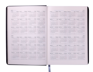 Ежедневник датированный 2020 CASTELLO, A5, BUROMAX BM.2152 - цвет: бежевый