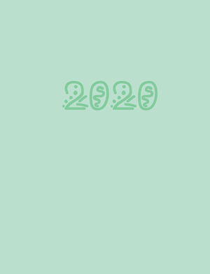Ежедневник дат. 2020 CRAYON, A6, 336 стр., BUROMAX BM.2573 - цвет: салатовый