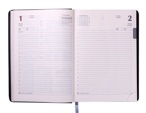 Ежедневник датированный 2020 CREDO, A5, BUROMAX BM.2130 - цвет: медный
