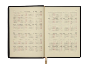 Ежедневник датированный 2020 CREDO, A6, BUROMAX BM.2529 - тиснение: слепое, фольгирование