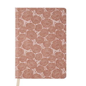 Ежедневник датированный 2020 FLEUR, A5, 336 стр., BUROMAX BM.2185 - цвет: розовый