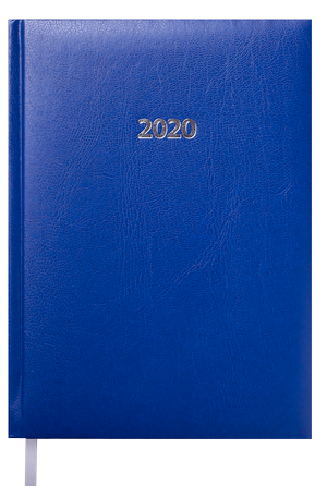 Щоденник датований 2020 FORCE, A5, 336 стор, BUROMAX BM.2197 - колір: бордовий