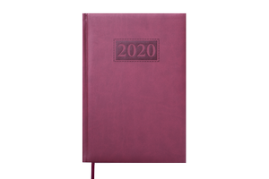 Щоденник датований 2020 GENTLE (Torino), A5, 336 стор, BUROMAX BM.2109 - колір: червоний