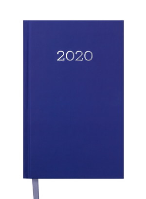 Ежедневник датированный 2020 MONOCHROME, A6, 336 стр., BUROMAX BM.2564 - цвет блока: белый