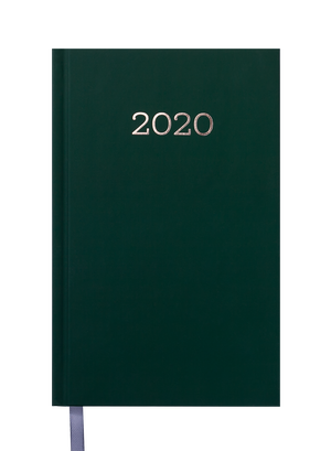 Щоденник датований 2020 MONOCHROME, A6, 336 стор, BUROMAX BM.2564 - кількість сторінок: 336