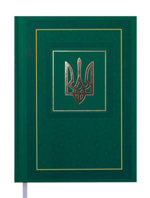 Ежедневник датированный 2020 NATION, A5, 336 стр., BUROMAX BM.2199 - цвет: зеленый