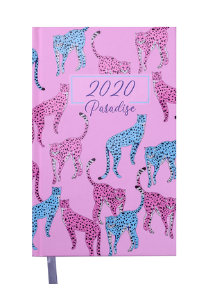 Щоденник датований 2020 PARADISE, A6, 336 стор, BUROMAX BM.2571 - кількість сторінок: 336
