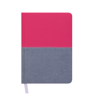Ежедневник датированный 2020 QUATTRO, A6, 336 стр., BUROMAX BM.2519 - цвет: сиреневый