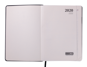 Ежедневник датированный 2020 SOLAR, A5, 336стр., BUROMAX BM.2125 - материал обложки: искусственная кожа
