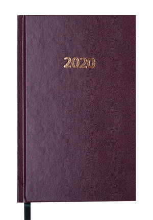 Ежедневник датированный 2020 STRONG, A6, 336 стр., BUROMAX BM.2515 - цвет блока: белый