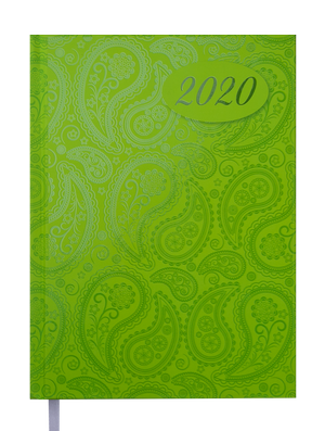 Ежедневник датированный 2020 VINTAGE, A5, 336 стр., BUROMAX BM.2174 - цвет блока: белый