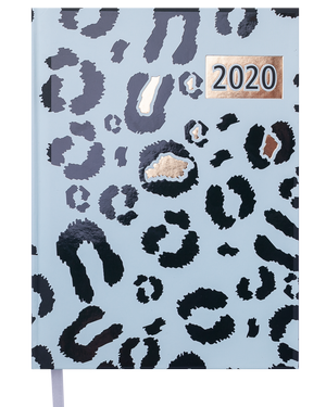 Ежедневник датированный 2020 WILD, A5, 336 стр., BUROMAX BM.2173 - цвет блока: белый
