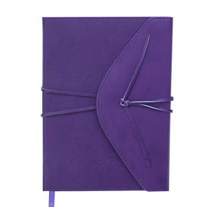 Щоденник датований 2021 BELLA, А5, BUROMAX BM.2132 - колір: фіолетовий