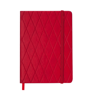 Ежедневник датированный 2021 CASTELLO, А5, BUROMAX BM.2152 - цвет: красный