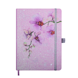 Щоденник датований 2021 CHERIE, A5, BUROMAX BM.2182 - колір: фіолетовий