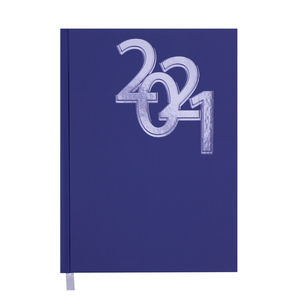 Ежедневник датированный 2021 OFFICE, A5, BUROMAX BM.2164 - материал обложки: полиграфическая