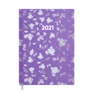 Щоденник датований 2021 PROVENCE, A5, BUROMAX BM.2161 - колір: бірюзовий